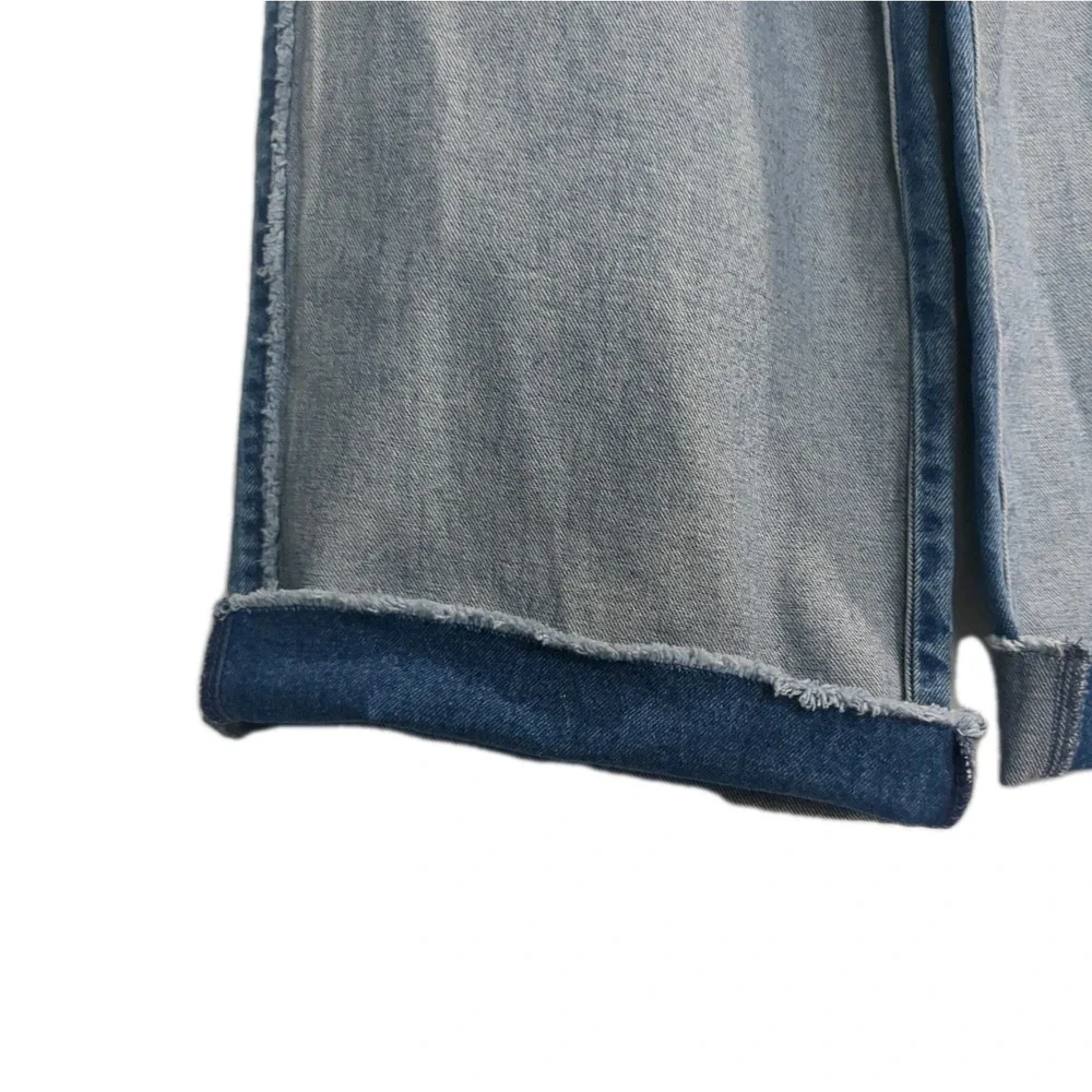 NWT Levi's '94 Baggy Wide Leg Jeans Girls Size 12 Reg Blue  Inside Out Adj Waist